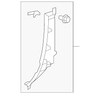 Mounting Bracket, Left - Mopar (68028567AC)