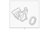 Automatic Transmission Range Selector Lever - GM (95321661)