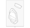 Outer Cover - Toyota (45025-60212)