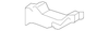 Driver Side Seat Adjustment Cable - GM (88941536)