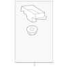 Seat Back Cushion Cover - GM (88943276)