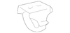 Air Vent - Ford (YS8Z-19893-DAA)