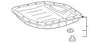 Number 2 Roof Panel Bow - GM (96894878)