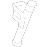 Duct, Side Wdo Defg Otlt (Right-hand) - GM (90493846)