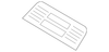 Black Instrument Panel Extension - GM (84389943)