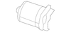 Upper Quarter Trim - GM (25666636)
