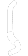Lower Hose - Toyota (16573-0H020)
