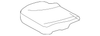 Belt Kit, R/Seat #2 Center (Incls Bkl/Bkl & Lat/Bkl) Gray - GM (88894663)
