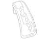 Seat Back Cover - Ford (GD9Z-5464416-FE)