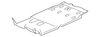 2nd Rear Outer Seat Belt, Left - Mopar (ZV731D1AD)