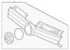 Seat Armrest - GM (88941995)