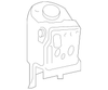 Instrument Cluster Bezel - Mopar (68041074AA)