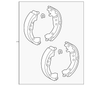 Brake Shoes - Toyota (04495-52121)