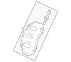 Engine Coolant Hose - Ford (YL8Z-8A520-AB)