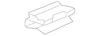 Lower Center Pillar Trim - Ford (GD9Z-5424346-BC)