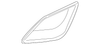 Upper Center Pillar Trim - Ford (GD9Z-5424356-BA)