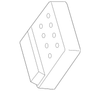 Instrument Panel Bracket - Ford (YW7Z-54045K00-AA)
