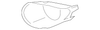 Handle, Inside - Ford (HA1Z-5822600-BB)