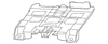 Lap & Shoulder Belt - Ford (YF1Z-54611B08-AAB)
