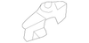 Center Seat Belt - Ford (HG9Z-54611B64-AB)