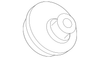 Hose, P/S Gr Inl - GM (90575972)