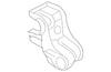 Medium Titanium Rear Driver Side Seat Back Bolster - GM (95415747)