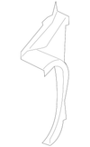 Rear Header - Ford (GD9Z-5442220-A)