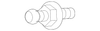 Lock Pillar Trim - Ford (GD9Z-5431013-BD)