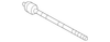 Medium Pewter Rear Seat Head Restraint Cover - GM (89041363)