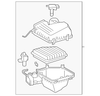 Handle Assembly-I/P Asst *Ebony - GM (25910111)