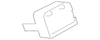 Headrest, Center - Ford (GJ7Z-78611A08-BB)