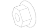 Knuckle Nut - Porsche (WHT-006-410)