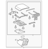 Cowl Side Panel Seal - Ford (YL8Z-78017B24-AA)