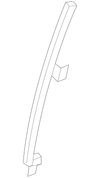 3 Passenger Inner Seat Belt, Right - Mopar (YZ581J1AA)