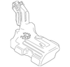 Seat Belt Assembly - BMW (72118076200)