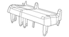 Buckle Half Seat Belt, Right - Mopar (YS361J3AC)
