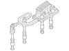Child Seat Bracket Bracket - BMW (72147125717)