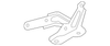 Reinforcement Bracket, Right - Mopar (68625468AA)
