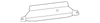 Rear Bumper Cover - GM (96543143)