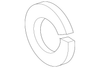 Cushion Cover And Pad, Left - Mopar (WN471T5AB)