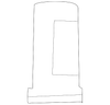 Trim Plate - GM (25664300)