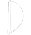 Pad, R/Seat Black Cushion - GM (88938515)