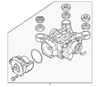 P3 Sun Gear - Mopar (68046690AA)