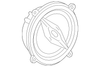 Upper Center Pillar Trim - GM (84395021)