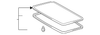 Seat Back Cover - Ford (HA1Z-5864417-HB)