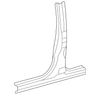 Rear Reinforced - Ford (YL8Z-5B062-AA)