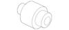 Rear Exterior Door Handle Bracket - GM (25878782)