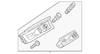 Recliner Handle, Left - Mopar (UZ291L5AB)