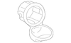 Seat Back Cover - Ford (GD9Z-5464416-LB)