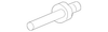 Front Door Flush Glass Weatherstrip, Right - Mopar (68361342AA)